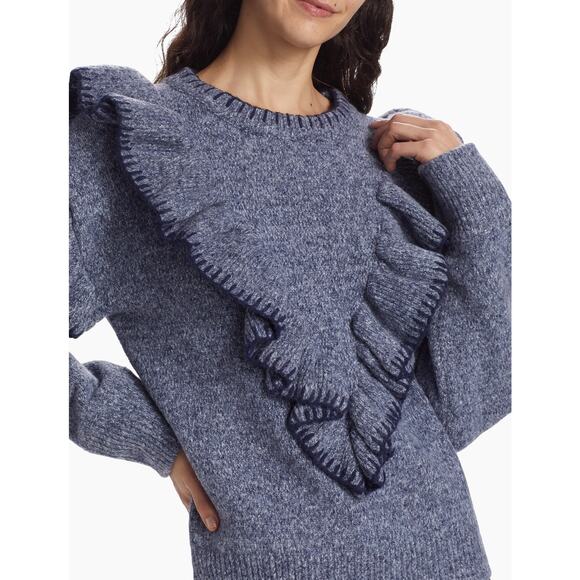 En Saison Women M Eclectic Grandma Cottagecore Granny Grunge Shabby Chic Ruffle - Picture 4 of 10